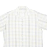 Mens Shirt Grey Check L