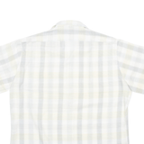 Mens Shirt Grey Check L