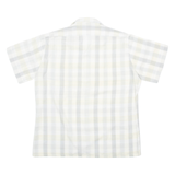 Mens Shirt Grey Check L