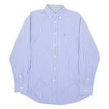 BOGNER Mens Plain Shirt Blue Long Sleeve M