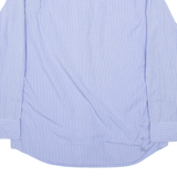 BOGNER Mens Plain Shirt Blue Long Sleeve M