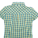 THE NORTH FACE Womens Shirt Green Check XS
