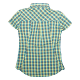 THE NORTH FACE Womens Shirt Green Check XS