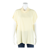 TRU Womens Blouse Yellow Collared 90s M