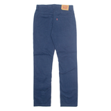 LEVI'S 511 Mens Trousers Blue Regular Tapered W29 L31