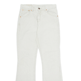 LEVI'S 525 Womens Trousers White Regular Bootcut W27 L32