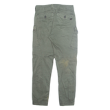 G-STAR RAW Cargo Mens Trousers Green Regular Tapered W28 L29