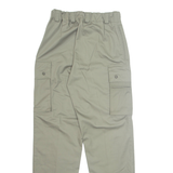 Military Cargo Mens Trousers Green Regular Straight W26 L32