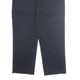 DICKIES Workwear Mens Trousers Black Loose Straight W40 L30