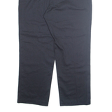 DICKIES Workwear Mens Trousers Black Loose Straight W40 L30