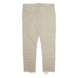 DICKIES Workwear Mens Trousers Beige Regular Straight W36 L29
