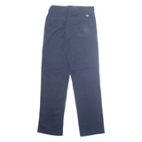 DICKIES Chino Womens Trousers Blue Regular Straight W32 L34