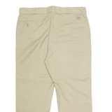 DICKIES Chino Mens Trousers Beige Loose Straight W40 L30