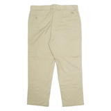 DICKIES Chino Mens Trousers Beige Loose Straight W40 L30