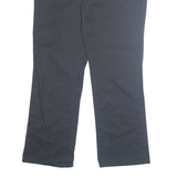 DICKIES Chino Womens Trousers Black Regular Straight W32 L27
