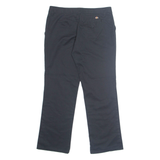 DICKIES Chino Womens Trousers Black Regular Straight W32 L27