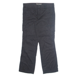 DICKIES Cargo Mens Trousers Black Relaxed Straight W36 L30
