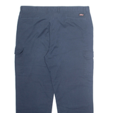 DICKIES Cargo Mens Trousers Blue Regular Straight W42 L32
