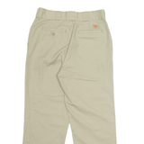 DICKIES Workwear Womens Trousers Beige Regular Straight W28 L26