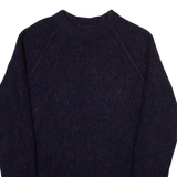 REISS Womens Jumper Blue Tight Knit XS