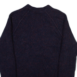 REISS Womens Jumper Blue Tight Knit XS