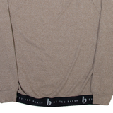 TED BAKER Womens Jumper Brown Tight Knit UK 8
