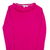 BODEN Womens Jumper Pink Tight Knit UK 6
