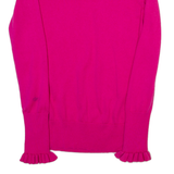 BODEN Womens Jumper Pink Tight Knit UK 6