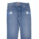 TOMMY JEANS Lana Cropped Womens Jeans Blue Regular Straight W30 L25