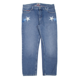 TOMMY JEANS Lana Cropped Womens Jeans Blue Regular Straight W30 L25