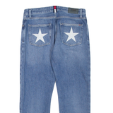 TOMMY JEANS Lana Cropped Womens Jeans Blue Regular Straight W30 L25