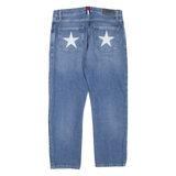 TOMMY JEANS Lana Cropped Womens Jeans Blue Regular Straight W30 L25