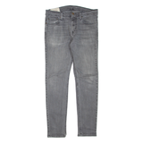 HOLLISTER Super Skinny Womens Jeans Grey Regular Skinny Stone Wash W32 L30