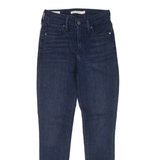 LEVI'S 721 High Rise Womens Jeans Blue Regular Skinny W25 L27