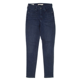 LEVI'S 721 High Rise Womens Jeans Blue Regular Skinny W25 L27
