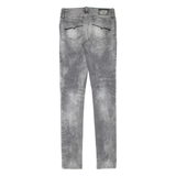DIESEL Womens Jeans Grey Regular Skinny Stone Wash W25 L32