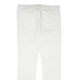 CALVIN KLEIN JEANS Womens Jeans White Slim Straight W34 L34