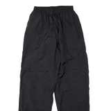 REEBOK Mens Track Pants Black Tapered S W22 L30