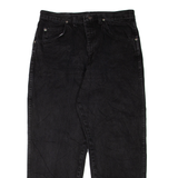 WRANGLER Womens Jeans Black Regular Straight W34 L27