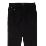 WRANGLER Womens Jeans Black Relaxed Straight W40 L32