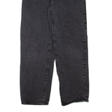 LEVI'S Womens Jeans Grey Loose Straight 90s W25 L28