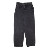LEVI'S Womens Jeans Grey Loose Straight 90s W25 L28