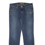 LEVI'S Superlow Womens Jeans Blue Regular Straight Acid Wash W30 L28