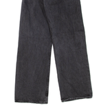 LEVI'S Low Womens Jeans Grey Regular Straight W23 L30