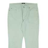 7 FOR ALL MANKIND Womens Jeans Green Regular Tapered W33 L26