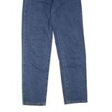 CALVIN KLEIN JEANS Womens Jeans Blue Regular Straight W26 L33