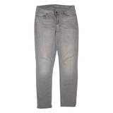 CALVIN KLEIN JEANS Womens Jeans Grey Regular Skinny Stone Wash W32 L32