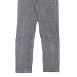 LEVI'S 501 Jeans Premium Womens Grey Regular Straight W25 L28