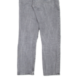 LEVI'S 501 Jeans Premium Womens Grey Regular Straight W25 L28