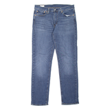 LEVI'S 511 BIG E Jeans Mens Blue Slim Straight Stone Wash W33 L32